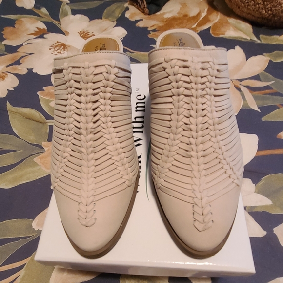 Amarillo Leather Mules by Walk With Me - Picture 1 of 10